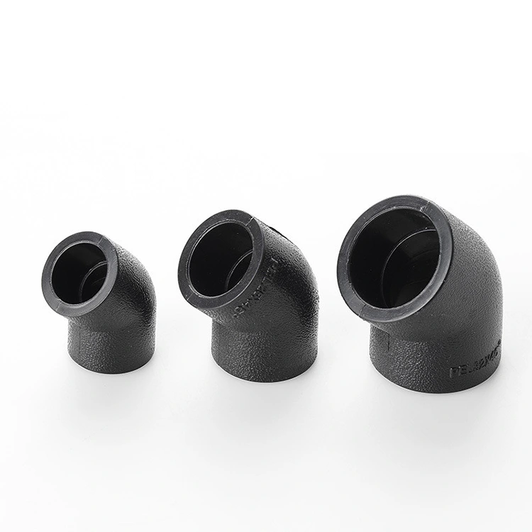 HDPE 45 ° Ellbogen niedriger Widerstandsrotation