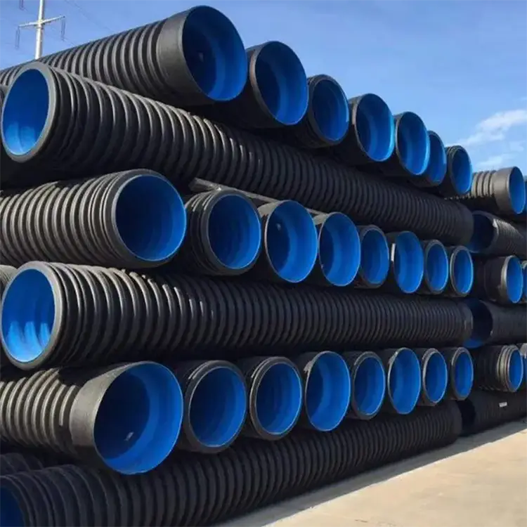 HDPE -Doppelwand -Wellbleche