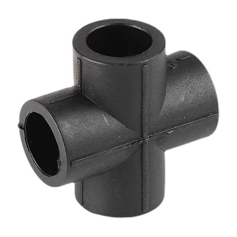 Gleiche HDPE-Kreuzverbindungen für Rohrverbindungen Gleiche HDPE-Kreuzverbindungen für Rohrverbindungen