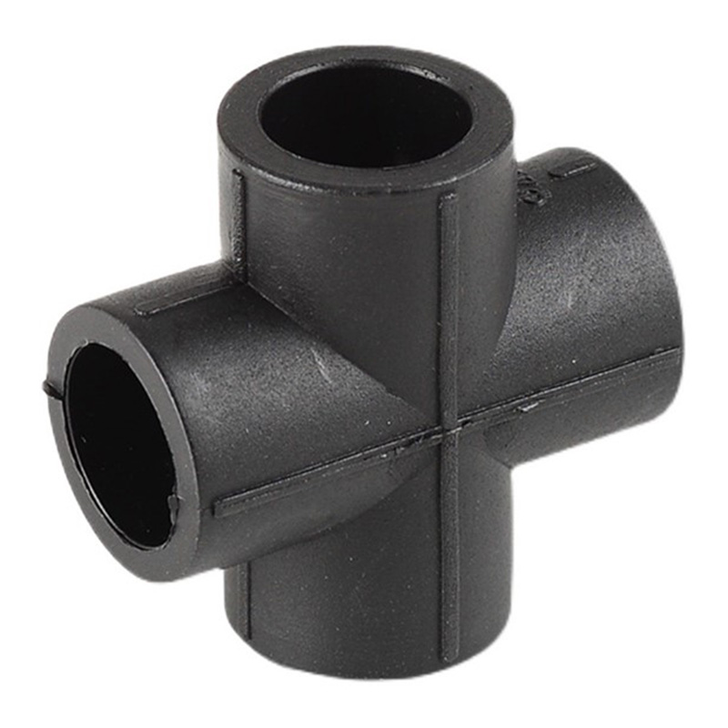 HDPE-Kreuzverbindungen mit gleichem Durchmesser zum Verbinden von Rohren HDPE-Kreuzverbindungen mit gleichem Durchmesser zum Verbinden von Rohren