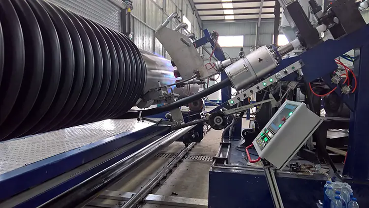 HDPE Twisted Reinforced Carat Pipe‌‌