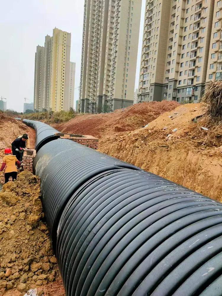 HDPE Twisted Reinforced Carat Pipe‌‌