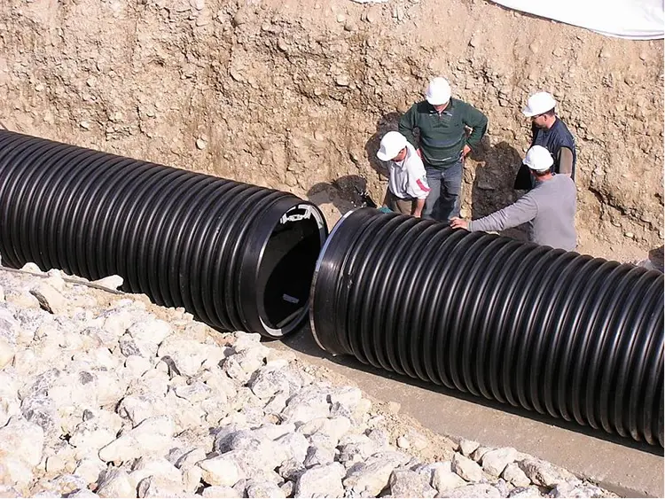HDPE Twisted Reinforced Carat Pipe‌‌