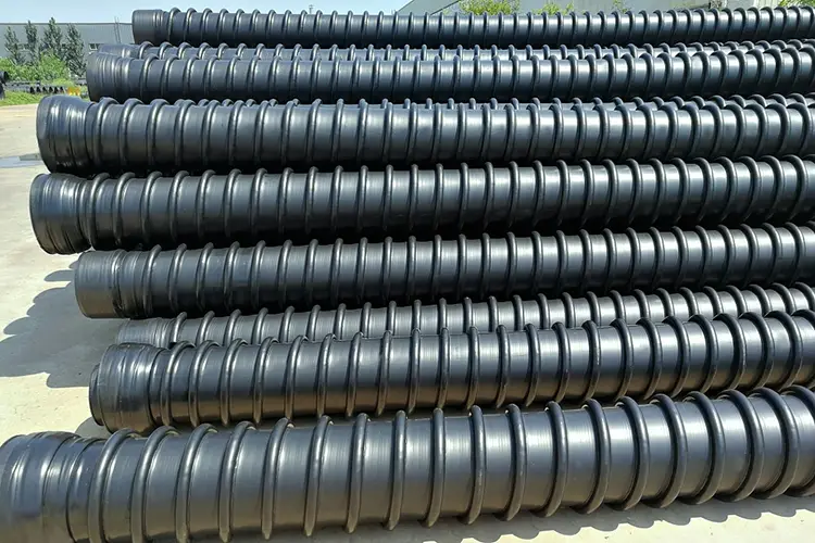 HDPE Twisted Reinforced Carat Pipe‌‌