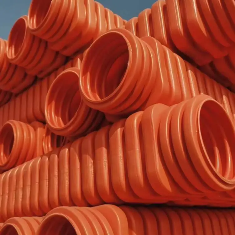 MPP -Rechteckrohr mit einem Wellwell