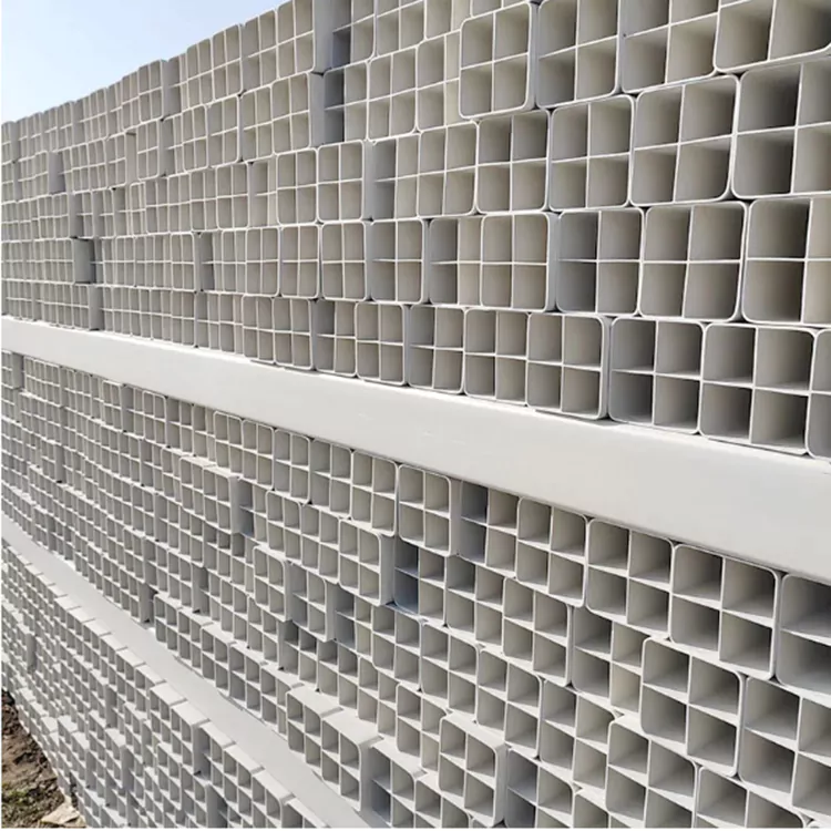 PVC-U-Gitterrohre für den unterirdischen Kabelschutz